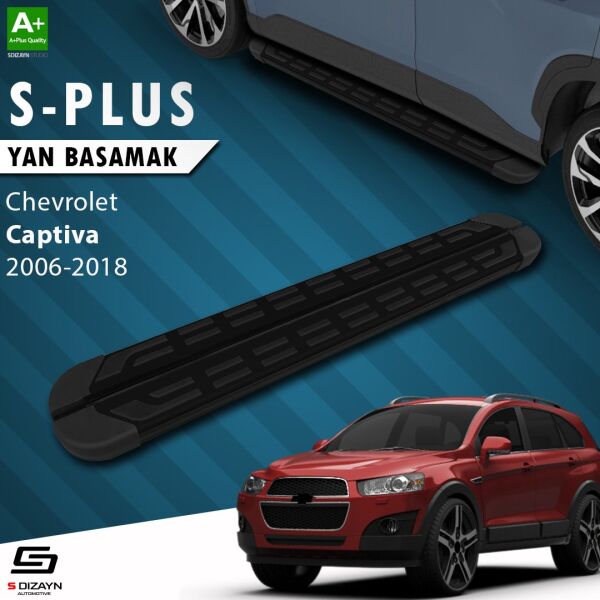 Chevrolet Captiva S-Plus Siyah Yan Basamak 183 Cm 2006-2018 A+ Kalite
