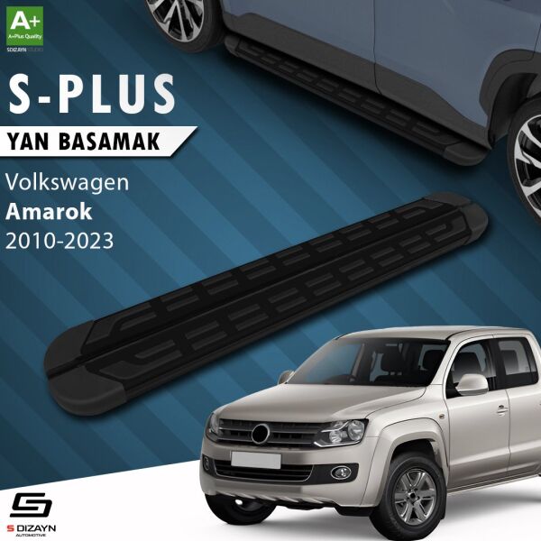 VW Amarok S-Plus Siyah Yan Basamak 203 Cm 2010-2023 A+ Kalite