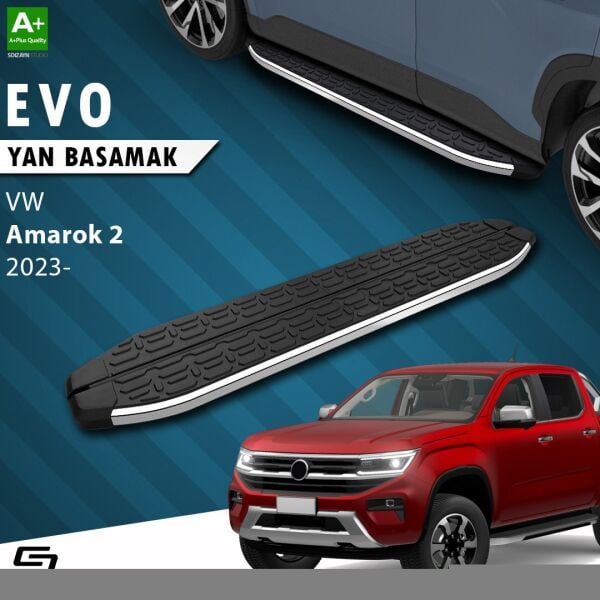 VW Amarok 2 Evo Krom Yan Basamak 203 Cm 2023 Üzeri A+ Kalite