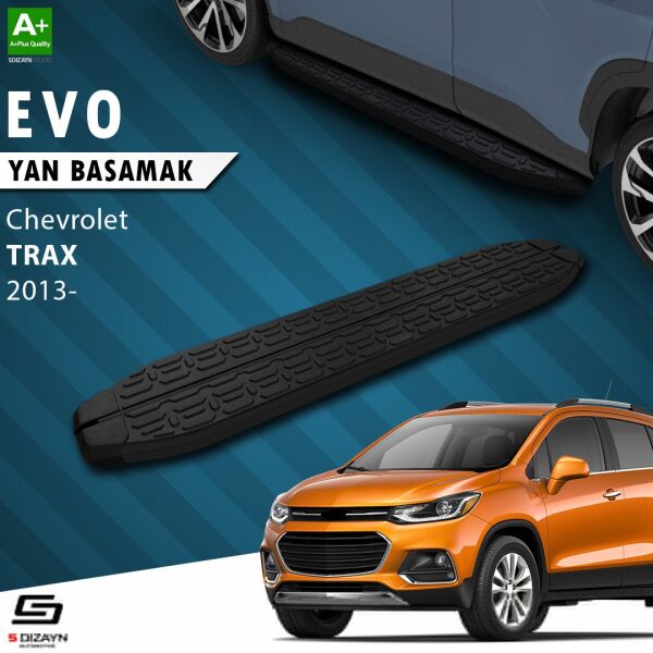 Chevrolet Trax Evo Siyah Yan Basamak 163 Cm 2013-2022 A+ Kalite