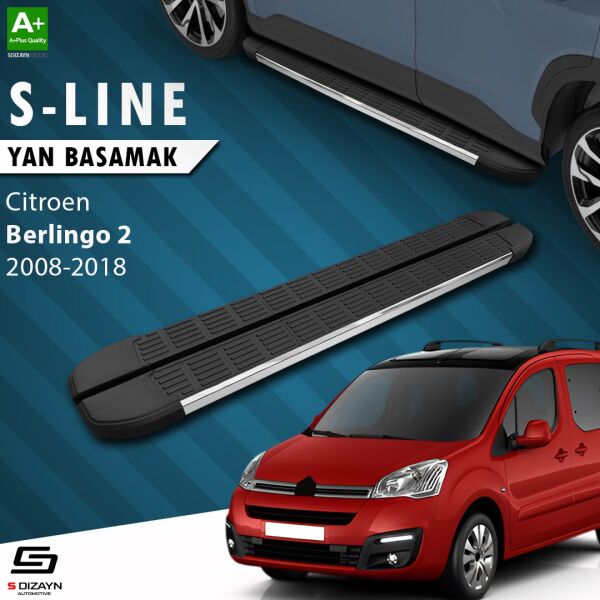 Citroen Berlingo 2 S-Line Krom Yan Basamak 193 Cm 2008-2018 A+ Kalite