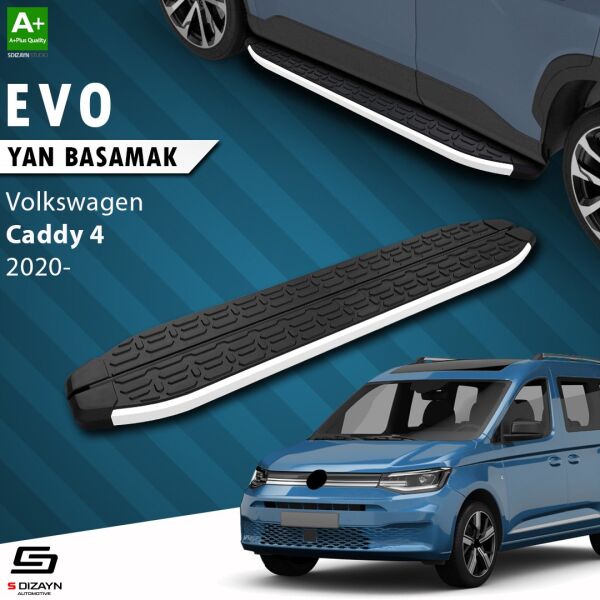 VW Caddy 4 Evo Aluminyum Yan Basamak 193 Cm 2020 Üzeri A+ Kalite