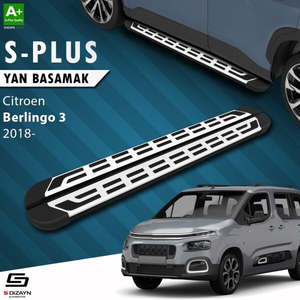 Citroen Berlingo 3 S-Plus Gri Yan Basamak 203 Cm 2018 Üzeri A+ Kalite