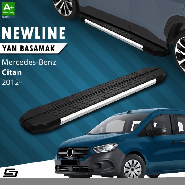 Mercedes Citan NewLine Krom Yan Basamak 193 Cm 2012-2021 A+ Kalite