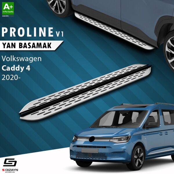VW Caddy 4 OEM Still Pro V1 Aluminyum Yan Basamak 193 Cm 2020 Üzeri A+ Kalite