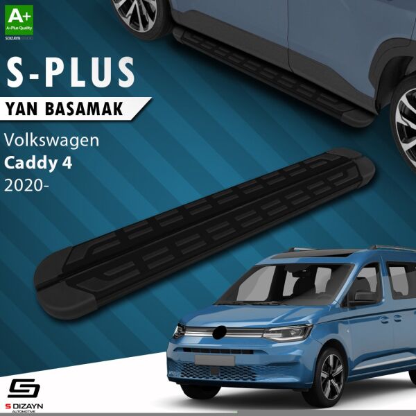 VW Caddy 4 S-Plus Siyah Yan Basamak 193 Cm 2020 Üzeri A+ Kalite
