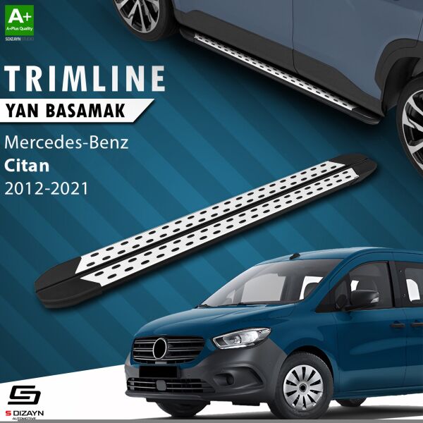Mercedes Citan TrimLine Gri Yan Basamak 193 Cm 2012-2021 A+ Kalite