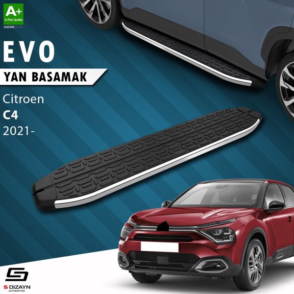 Citroen C4 3 Evo Krom Yan Basamak 183 Cm 2021 Üzeri A+ Kalite