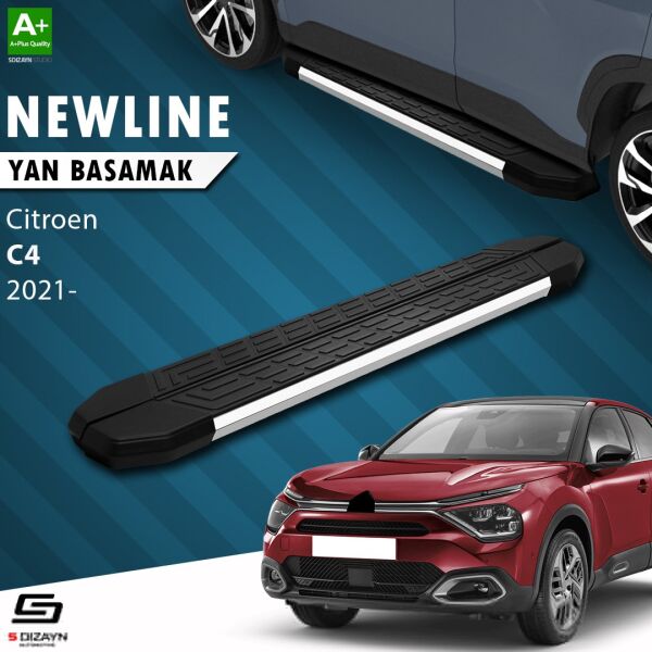 Citroen C4 3 NewLine Krom Yan Basamak 183 Cm 2021 Üzeri A+ Kalite