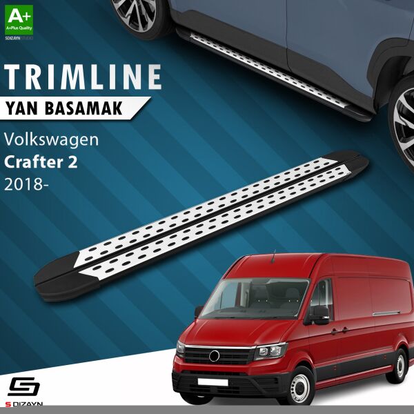 VW Crafter 2 Van TrimLine Gri Yan Basamak 272 Cm 2018 Üzeri