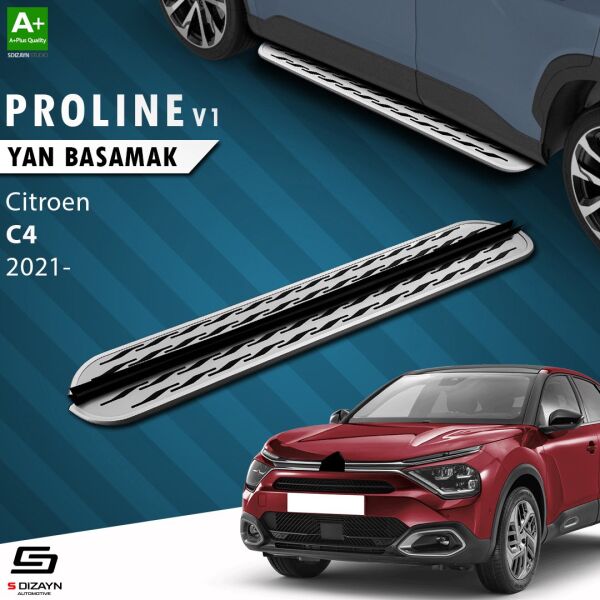Citroen C4 3 OEM Still Pro V2 Aluminyum Yan Basamak 183 Cm 2021 Üzeri A+ Kalite