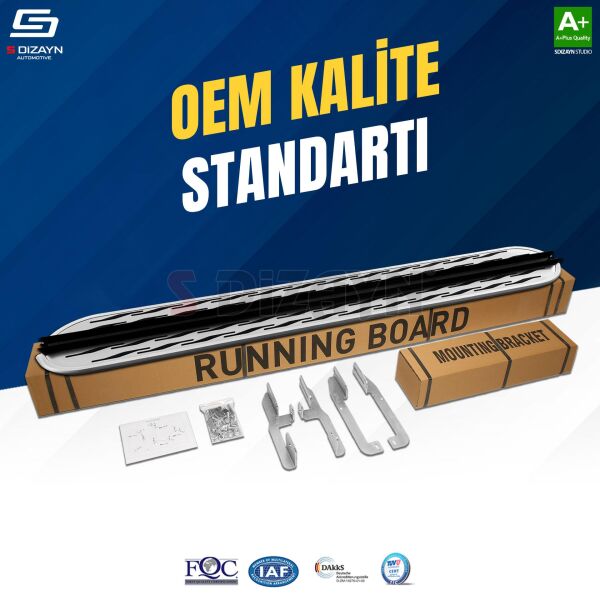 Citroen C4 3 OEM Still Pro V2 Aluminyum Yan Basamak 183 Cm 2021 Üzeri A+ Kalite
