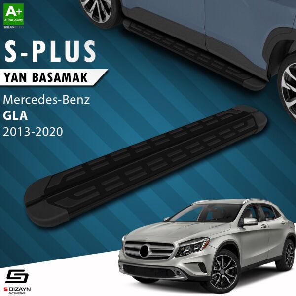 Mercedes GLA X156 S-Plus Siyah Yan Basamak 183 Cm 2013-2020 A+ Kalite