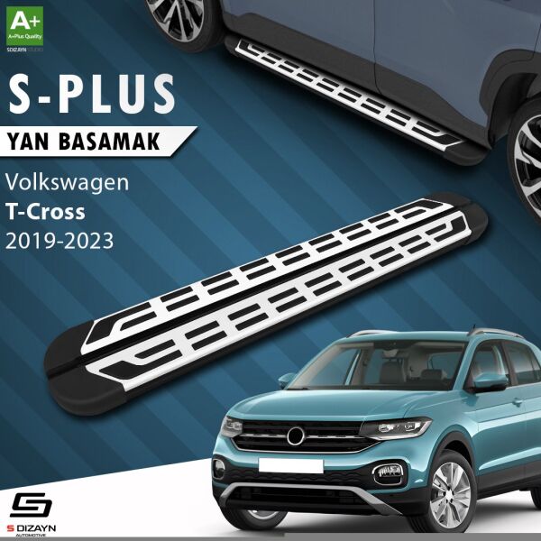 VW T-Cross S-Plus Gri Yan Basamak 173 Cm 2019-2023 A+ Kalite