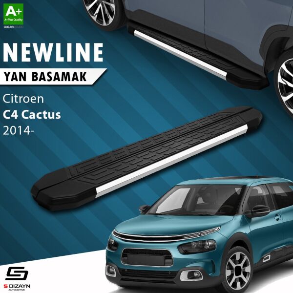 Citroen C4 Cactus NewLine Krom Yan Basamak 183 Cm 2014 Üzeri A+ Kalite