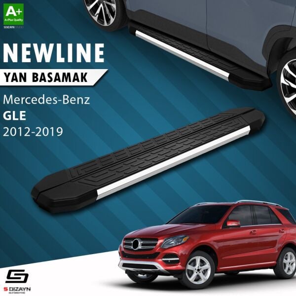 Mercedes GLE W166 NewLine Krom Yan Basamak 193 Cm 2012-2019 A+ Kalite