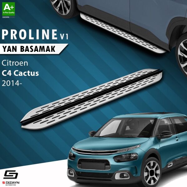 Citroen C4 Cactus OEM Still Pro V1 Aluminyum Yan Basamak 183 Cm 2014 Üzeri A+ Kalite