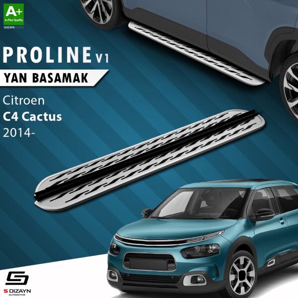 Citroen C4 Cactus OEM Still Pro V2 Aluminyum Yan Basamak 183 Cm 2014 Üzeri A+ Kalite