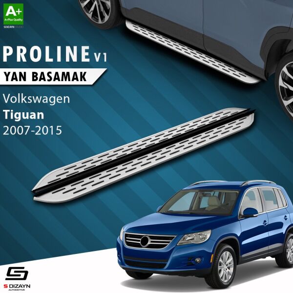 VW Tiguan OEM Still Pro V1 Aluminyum Yan Basamak 173 Cm 2007-2015 A+ Kalite