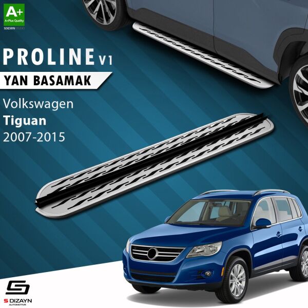 VW Tiguan OEM Still Pro V2 Aluminyum Yan Basamak 173 Cm 2007-2015 A+ Kalite