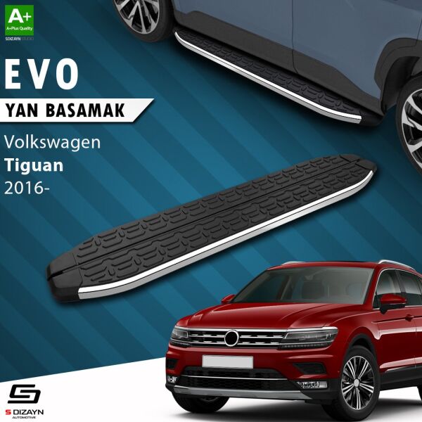 VW Tiguan 2 Evo Krom Yan Basamak 173 Cm 2016-2024 A+ Kalite