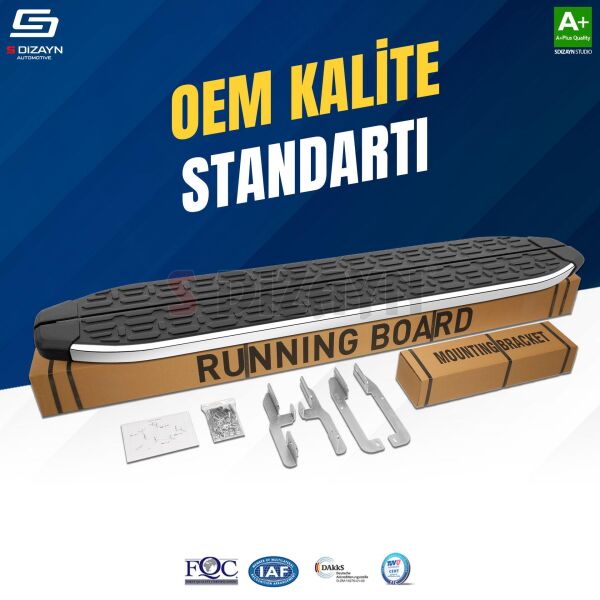 Citroen C5 Aircross Evo Krom Yan Basamak 193 Cm 2017 Üzeri A+ Kalite