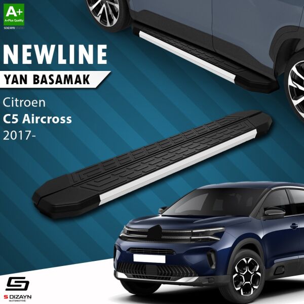 Citroen C5 Aircross NewLine Aluminyum Yan Basamak 193 Cm 2017 Üzeri A+ Kalite
