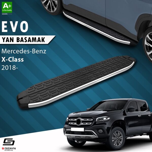 Mercedes X-Class Evo Krom Yan Basamak 203 Cm 2018-2020 A+ Kalite