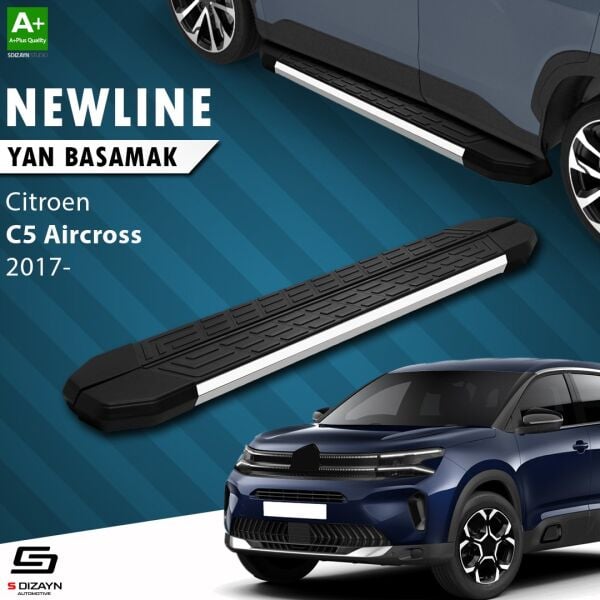 Citroen C5 Aircross NewLine Krom Yan Basamak 193 Cm 2017 Üzeri A+ Kalite