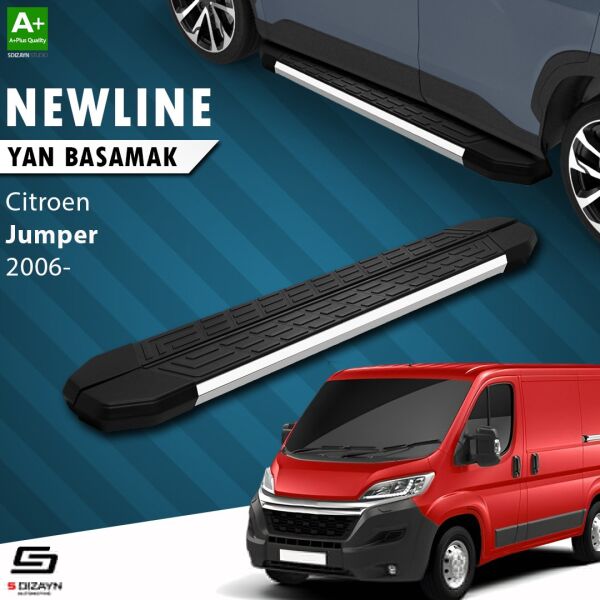 Citroen Jumper 3 Orta Şase NewLine Krom Yan Basamak 253 Cm 2006-2022 A+ Kalite