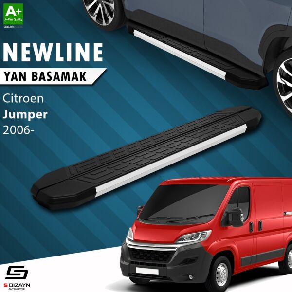 Citroen Jumper 3 Uzun Şase NewLine Aluminyum Yan Basamak 313 Cm 2006-2022 A+ Kalite