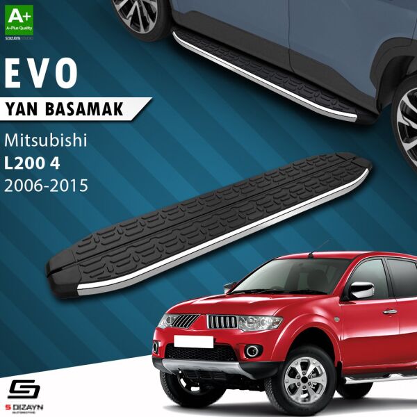 Mitsubishi L200 4 Evo Krom Yan Basamak 193 Cm 2006-2015 A+ Kalite