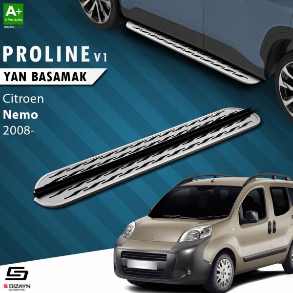 Citroen Nemo OEM Still Pro V2 Aluminyum Yan Basamak 173 Cm 2008-2017 A+ Kalite