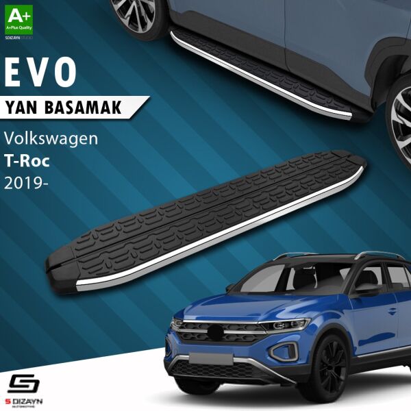 VW T-Roc Evo Krom Yan Basamak 173 Cm 2019 Üzeri A+ Kalite