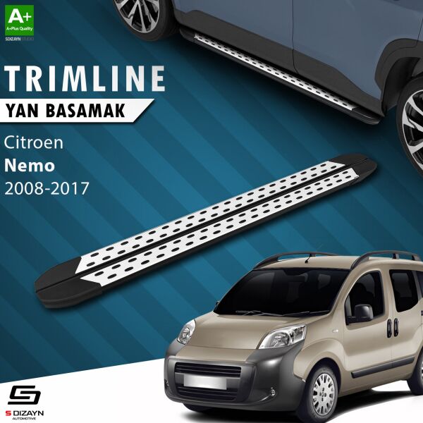 Citroen Nemo TrimLine Gri Yan Basamak 177 Cm 2008-2017 A+ Kalite