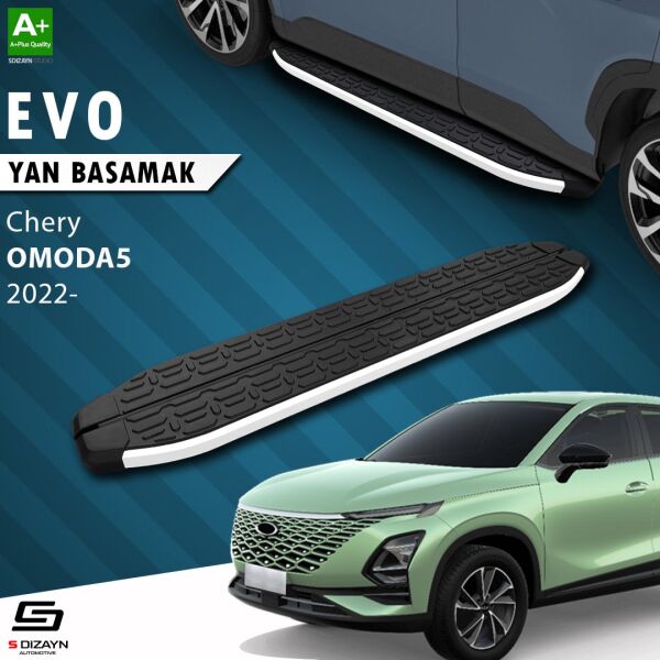 Chery Omoda5 Evo Aluminyum Yan Basamak 183 Cm 2022 Üzeri A+ Kalite