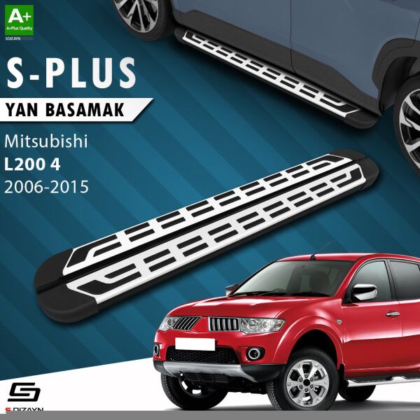 Mitsubishi L200 4 S-Plus Gri Yan Basamak 193 Cm 2006-2015 A+ Kalite