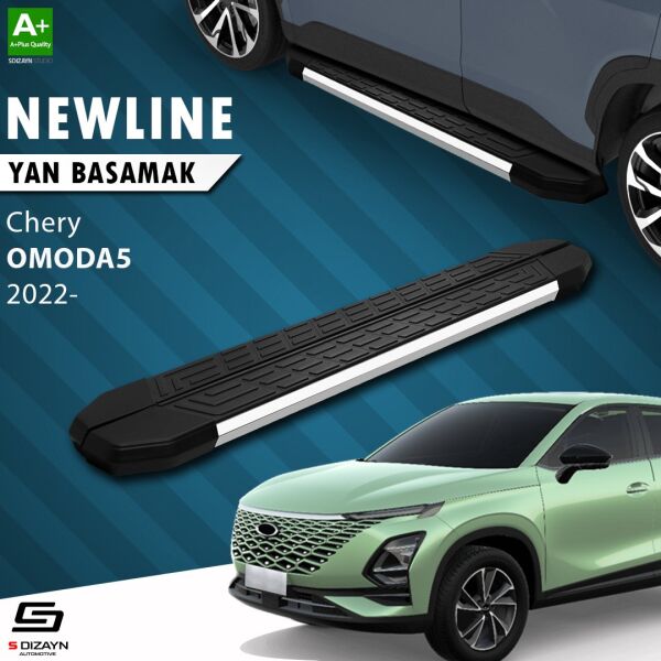 Chery Omoda5 NewLine Krom Yan Basamak 183 Cm 2022 Üzeri A+ Kalite