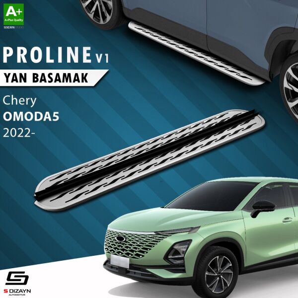 Chery Omoda5 OEM Still Pro V2 Aluminyum Yan Basamak 183 Cm 2022 Üzeri A+ Kalite