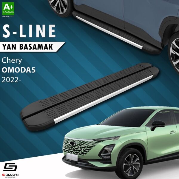 Chery Omoda5 S-Line Aluminyum Yan Basamak 183 Cm 2022 Üzeri A+ Kalite