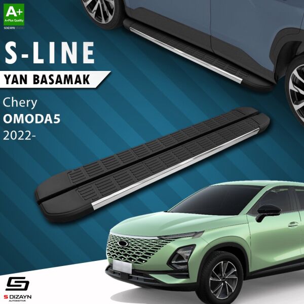 Chery Omoda5 S-Line Krom Yan Basamak 183 Cm 2022 Üzeri A+ Kalite
