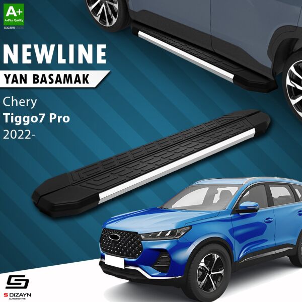 Chery Tiggo7 Pro NewLine Krom Yan Basamak 183 Cm 2022 Üzeri A+ Kalite
