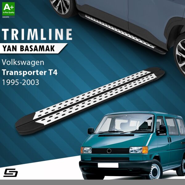 VW Transporter T4 Uzun Şase TrimLine Gri Yan Basamak 255 Cm 1995-2003