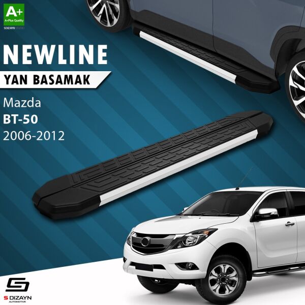 Mazda BT-50 Pick-Up NewLine Aluminyum Yan Basamak 193 Cm 2006-2012 A+ Kalite