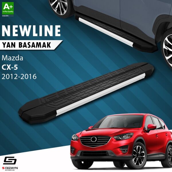 Mazda CX-5 NewLine Aluminyum Yan Basamak 183 Cm 2012-2016 A+ Kalite