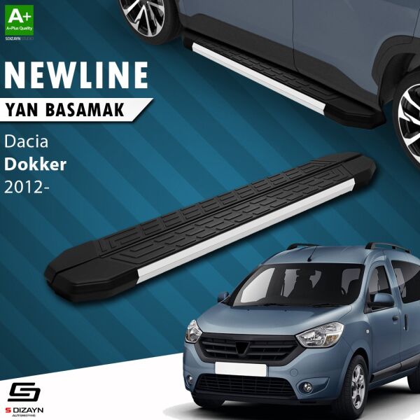 Dacia Dokker NewLine Aluminyum Yan Basamak 203 Cm 2012 Üzeri A+ Kalite