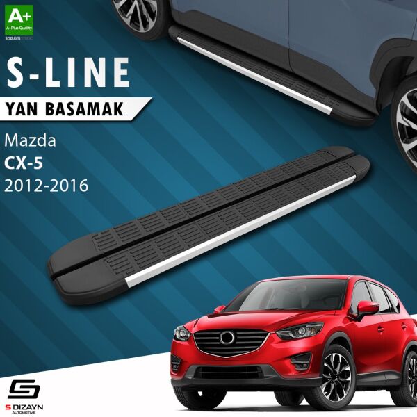 Mazda CX-5 S-Line Aluminyum Yan Basamak 183 Cm 2012-2016 A+ Kalite