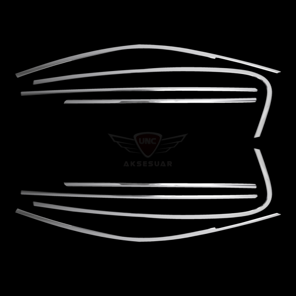 BMW F20 Cam Çerçevesi 2011-2019 Paslanmaz Çelik