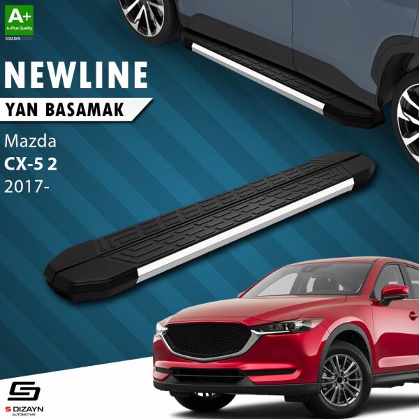 Mazda CX-5 2 NewLine Krom Yan Basamak 183 Cm 2017 Üzeri A+ Kalite