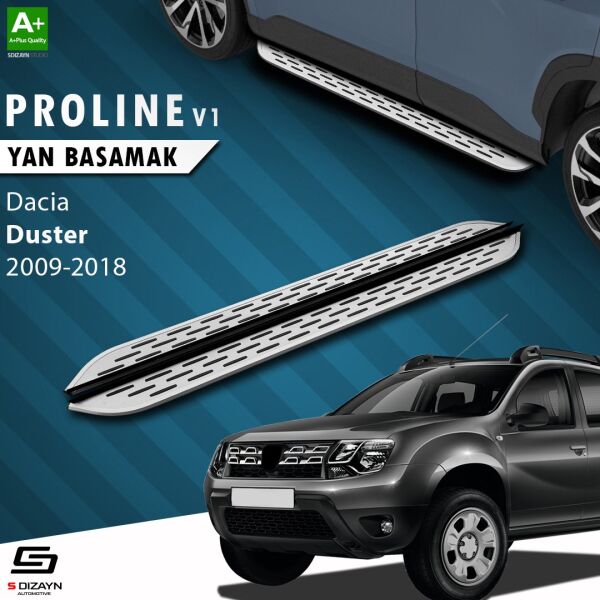 Dacia Duster OEM Still Pro V1 Aluminyum Yan Basamak 173 Cm 2009-2018 A+ Kalite